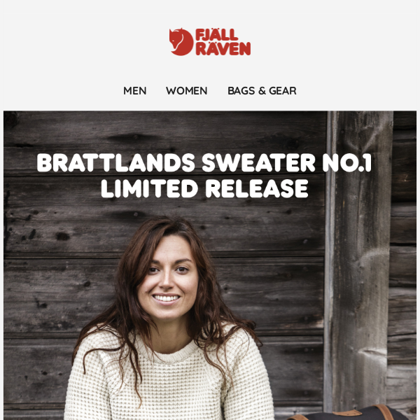 Limited Edition: Brattlands Sweater No.1 - Fjallraven