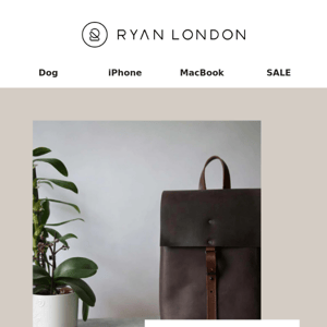 Get a new Leather Backpack in autumn/winter colours