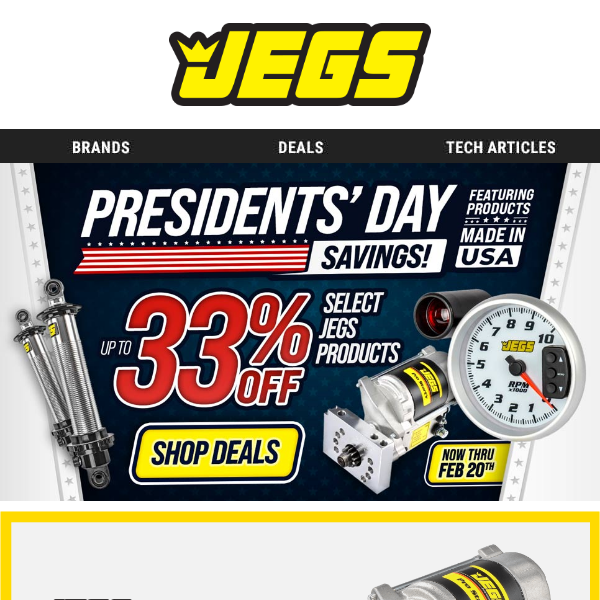 🇺🇸 President's Day Savings Featuring Made-In-USA Items! 🇺🇸 