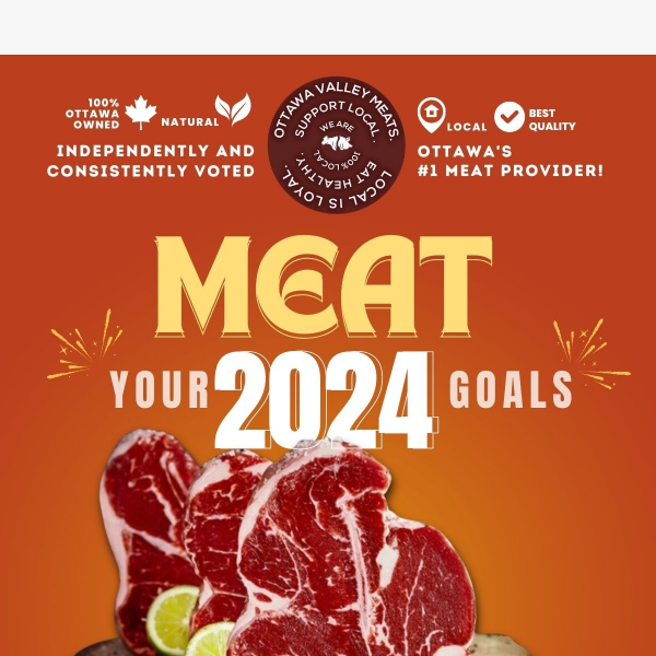 Meat Your 2024 Goals🥩💪