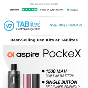 Best-Selling Pen Kits at TABlites! 🏆