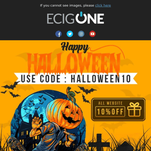 🎃 TRICK OR TREAT!? TREAT - GRAB 10% OFF SITEWIDE 🎃