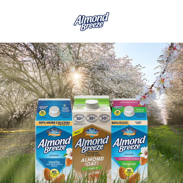 New season 🌸 New almondmilk recipes 🌸