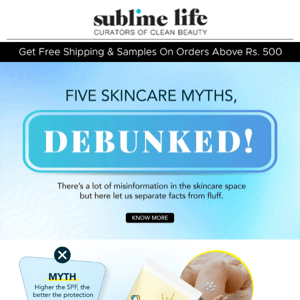 5 Skincare Myths...BUSTED👊