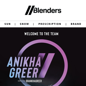 19 year old CrossFit Athlete Anikha Greer Joins the Blenders Entourage //