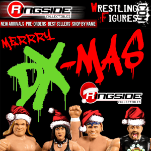 Merry DX-Mas from Ringside Collectibles! 🎄