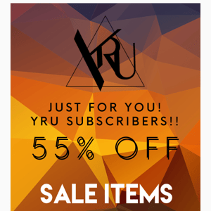 Subscribers ONLY: Extra 55% off SALE items ~ ends FRiDAY!