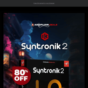 🔥INSANE DEAL: 80% Off IK Multimedia Syntronik 2 Full!