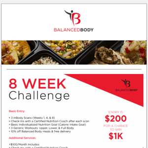 Win $1000 and Reach Your Goals.