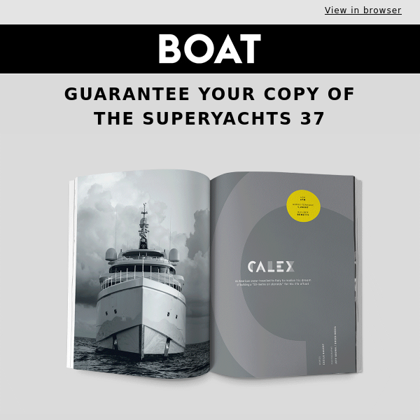 Have you ordered the 2024 must-have superyacht book?