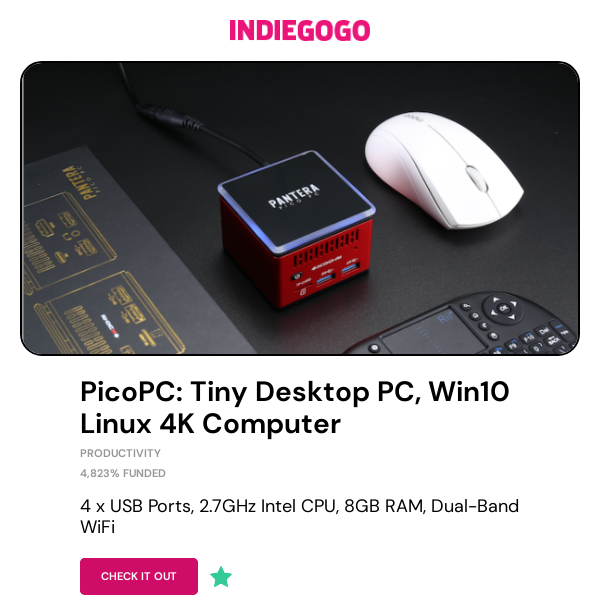 Tiny PC. Huge computing power. Unbeatable price.