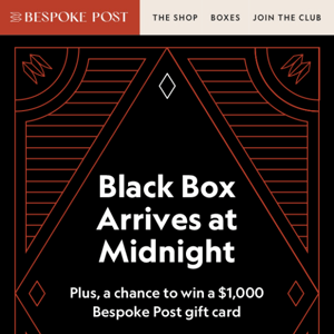 Dropping @ Midnight: Black Box Is Back