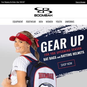 Bat Bags and Batting Helmets - Get the Gear You Need!