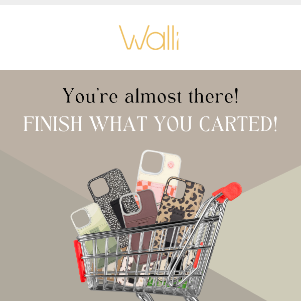 Walli Cases, Your Cart Deserves Love Too ❤️