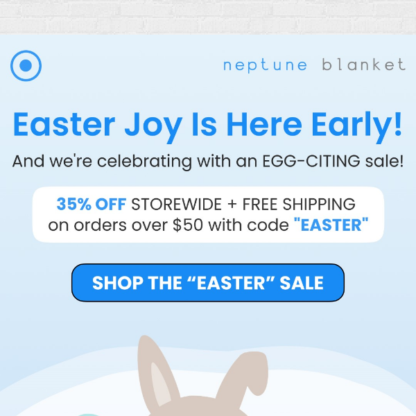 35% OFF | Easter Joy is Here Early 👉