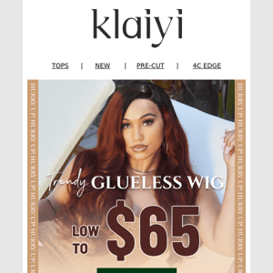 !!! Glueless Wig Low To $65