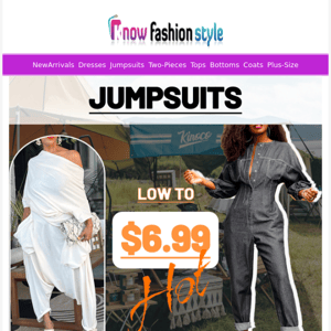 $6.99 Get Jumpsuits? Don't miss these awesome itmes😏