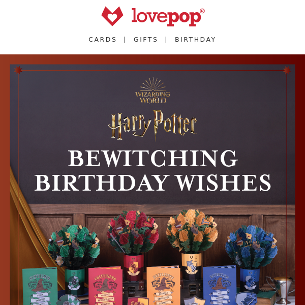 Harry Potter Sweet Birthday Bundle – Lovepop