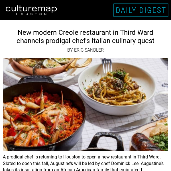 Houston star returns to debut modern Creole eatery