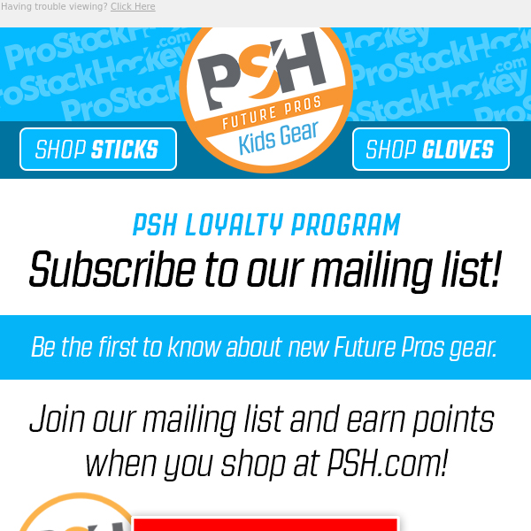 PSH Kids Gear Loyalty Program – Earn Points, Get Stuff! 🔥