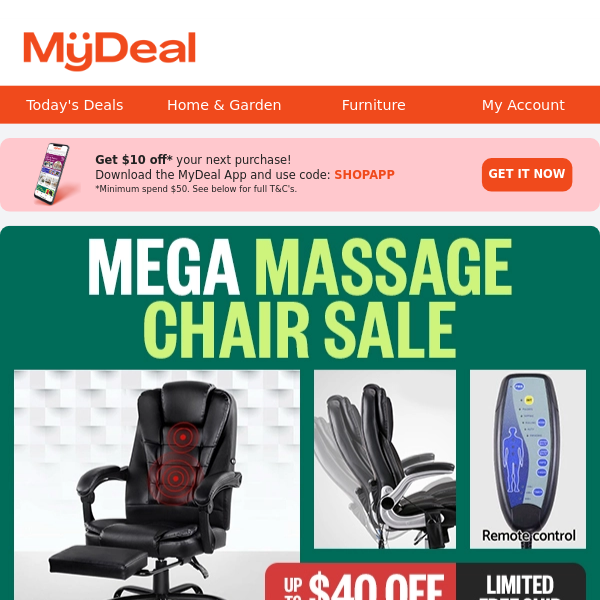 📢 SALE! Home Office Massage Chairs