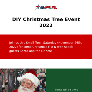 DIY Christmas Tree Event 2022