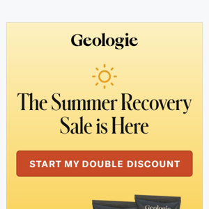 🌞Summer Recovery Sale: Save on 4 months of skincare