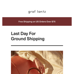 Last Day for Ground Shipping