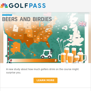 Are you a sober golfer?