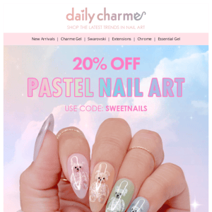 20% Off Everything PASTEL 🍡