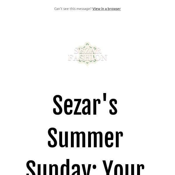 Sezar's Autmn Sunday for