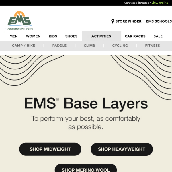 EMS Base Layer + Merino Wool!