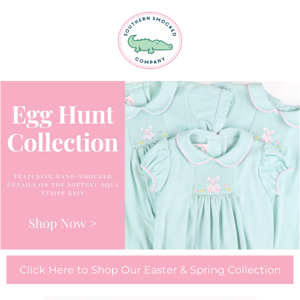Our Styles Will Make Their Easter Egg-stra Special!