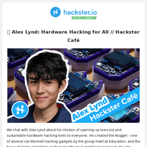 News from Hackster.io 🌠