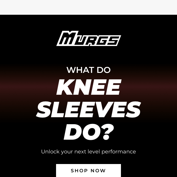 How do our knee sleeves work? 🤔