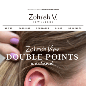 🌟 DOUBLE POINTS WEEKEND! 🌟