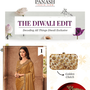🎆Get Diwali-Ready With Panash Festive Style Board For All Functions✨