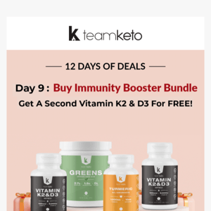 The Best Immunity Boosters + Free Vitamin K2 & D3
