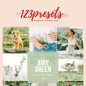 New in store: Airy presets