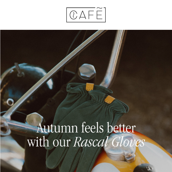 🍁 Autumn feels better with our Rascal Gloves 🍁 | Café_Lab