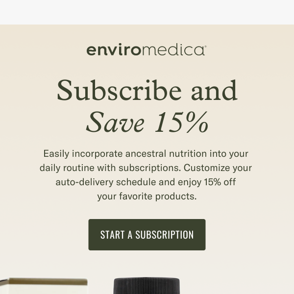 Subscribe + save just got a whole lot better!