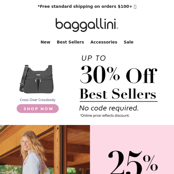 Escape in Style ✈️ 25% off All Travel Baggs