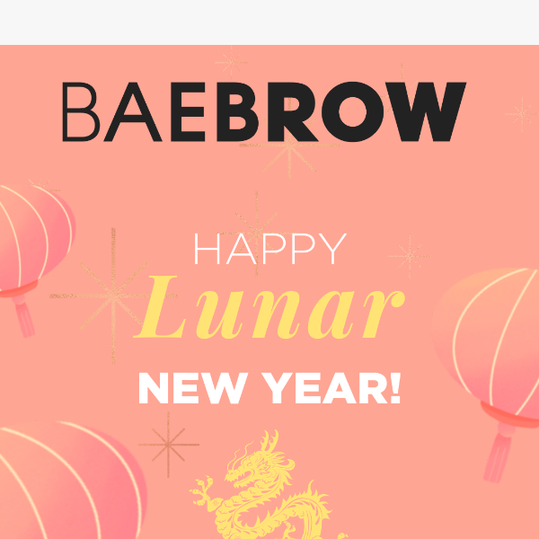 Bolder Brows For Less This Lunar New Year ✨