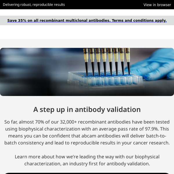 Setting new standards for antibody quality