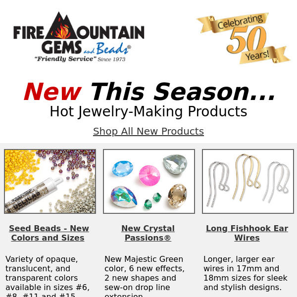 Jewelry Making Article - All About Crimps - Fire Mountain Gems and