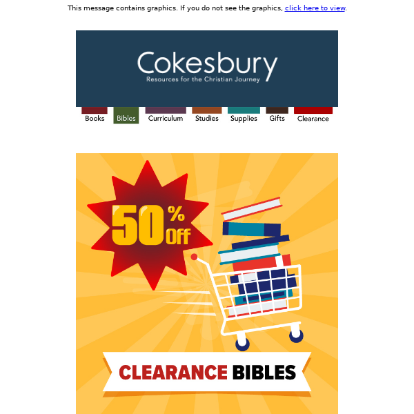 Clearance Bible Sale! You'll find select NRSV and CEB at great low prices now.