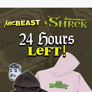 1 Day Left! Get MrBeast x Shrek Now