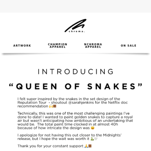 introducing - Q U E E N  OF  S N A K E S 🐍