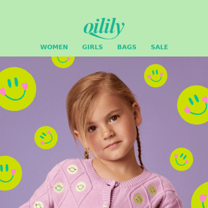 New: Smiley cardigans for Girls 🙂