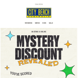 City Beach 💰 Your Mystery Discount REVEALED 💰